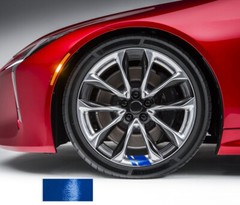 6x Universal Fit Sport Race Car Wheel Rim Hash Mark Stripe Overlay Decal Sticker