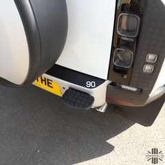 Rear Bumper Cover Protector Decal sticker for New Defender L663 90 emblem