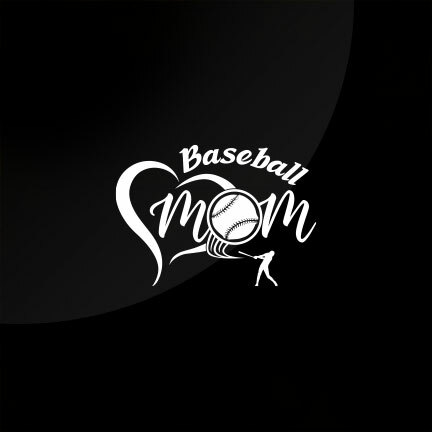 Baseball Mom Decal Vinyl Die Cut Car Stickers Trucks Vans Walls Laptop 7″(w)