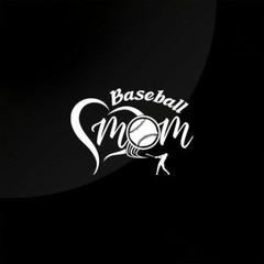 Baseball Mom Decal Vinyl Die Cut Car Stickers Trucks Vans Walls Laptop 7″(w)