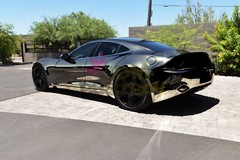 ESSMO PET Super Chrome Gray Stretch Car Vehicle Vinyl Wrap Decal Sticker Sheet