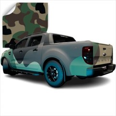 3M Vinyl Printed Jumbo Camo Patterns CW Series Wrapping Film | CW5757J