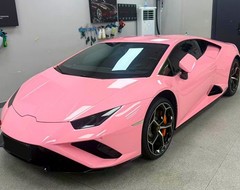 Crystal Pink Premium High Gloss Vinyl Film Wrap Sticker Decal Air Bubble Free