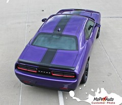 Redline Hood Racing Stripes Hood Decal Vinyl Graphic For Challenger 2015-2023