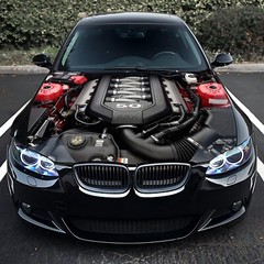 Car Hood Wrap Decal Vinyl Sticker Full Color Graphic Engine V8 Fit any Car