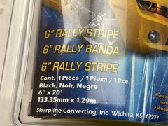 Prostripe T1314A Rally Style Pinstripe Striping Tape Black, 6in X 20ft (20’x6″)