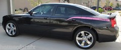 Quarter panel body line accent decal decals stripe fits 06-2010 Dodge Charger