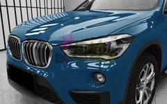ESSMO PET Super Gloss Azure Blue Car Vehicle Vinyl Wrap Decal Sheet Like Paint