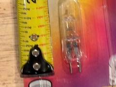 GE 97670 Halogen Replacement Bulb Low Voltage – 50 Watt – 12 Volts GY6.35 Bi-Pin