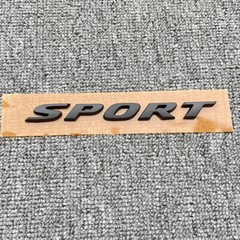 For Honda 2016-2021 Accord Rear Trunk Sport Emblem Letter Badge Nameplate Black