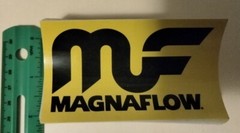 MF MAGNAFLOW racing decals stickers