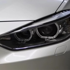 Black smooth Premium Headlight+Taillight Fog Light Tint Film Vinyl Sticker Wrap