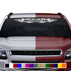 #148 MICHOACAN Mexico MIC Decal Sticker Windshield Window Graphic Estado Troca