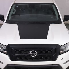 Matte Black Hood Panel Decal Sticker Blackout Fits Nissan Frontier 2022-2024