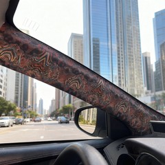 1 Roll Car Interior Self Adhesive Fabric JDM Style Universal A B pillar.