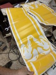 Dodge Ram 1500 Decals Vinyl Graphics Rear Side Bed Racing Stripes x4 NOS