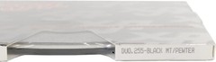 Universal 4/16″ 2-Color Pinstripe (Duo-Tone) 02045255- Black Met/Pewter Metallic