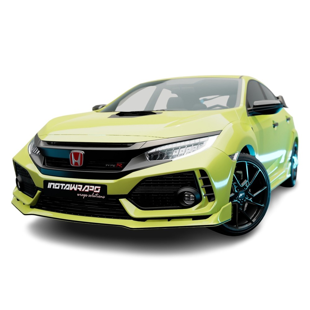 Avery Dennison SW900 Supreme Gloss Lime Green Vinyl Car Wrap Film | 731-O