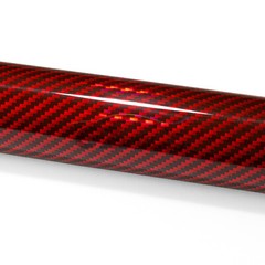 Holographic Carbon Fiber Red Laser Chrome Car Vinyl Wrap Sheet Decal Sticker