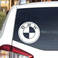 BMW Logo Sticker Vinyl Decal Car Truck Toolbox Bimmer M Performance Size + Color