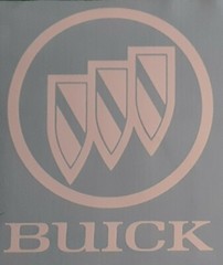 Custom Buick Logo Vinyl Decal Window Sticker For Car Minivan Suv