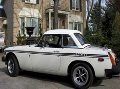 New 1962-1974 MG MGB OEM Upper Body Dual Side Stripe Kit Roadster