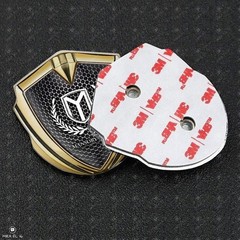 Mansory 3D Metal Shield Emblem Sticker Car for Fender Bonnet
