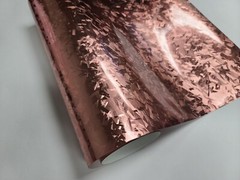 15FT x 5FT Forged Rose Gold Carbon Fiber CF Vinyl Car Wrap Film Sticker Decal