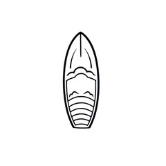 Surfboard Vinyl Decal for Vehicle Windows Laptops Any Smooth Surface design #17