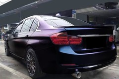 Galaxy Dust Matte Midnight Blue Metallic Car Sticker Decal Vinyl Wrap Sheet Film