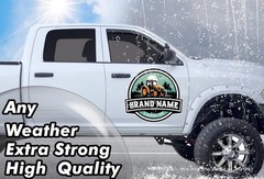 2 Personalized Logo for Your Car Van Truck | Advertise Your Business Vehicle