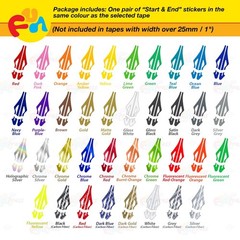 GLOSS BLACK PIN STRIPE Car Model Streamline Adhesive TAPE Decal Vinyl Sticker