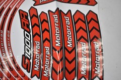 Automotive Racing Stickers Red/Black/White For BMW S1000RR Motorcycles
