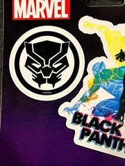 DECALOMANIA place anywhere decal – BLACK PANTHER MARVEL MCU