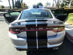 FITS DODGE CHARGER 15 to 25 Duel Racing Stripes 10″ Vinyl Graphic Decal 36 FT