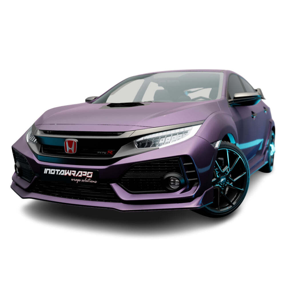 KPMF K75400 MATTE PURPLE / BLACK IRIDESCENT Vinyl Car Wrap | K75565