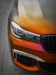 Milliotone Satin Chameleon Rising Sun Premium Vinyl DIY Custom Car Wrap