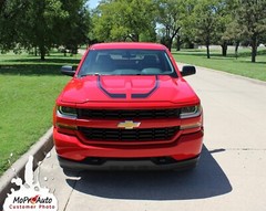 2014-2018 Chevy Silverado Flow Stripe Decals Stripes Kit
