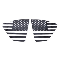 Back Side Window Glass USA Flag Sticker Decal For Lexus LX600