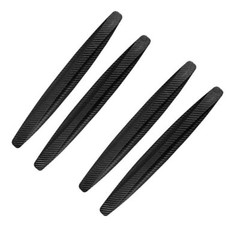 4Pcs Carbon Fiber Grain Anti-Collision Strip Bumper Protector For Lexus NX