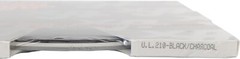 Universal 3/16″ 2-Color Pinstripe (Ultra Lite) 0216210- Black/Charcoal Metallic