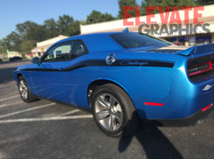 For Dodge Challenger Graphics Side Boost Vinyl Stripes Decals Stickers 2011-2023