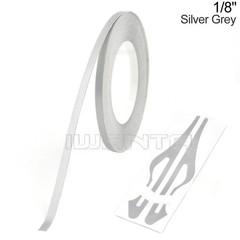 7 Sizes Silver Grey Pinstriping Pin Stripe Vinyl Tape Decals Car Sticker 32ft