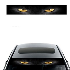 Fit For Toyota Camry 2000-2024 Decals Sticker Film Front Windshield Eye Leopard