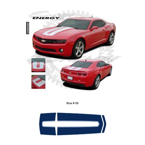 Camaro 5th Gen Energy Graphic – Blue