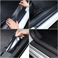 GRTHTATI 2IN X 30FT Gloss Black Vinyl Wrap for Chrome Delete Window Trim Car Doo
