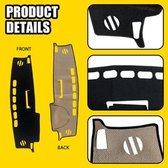 For Toyota RAV4 2013 2014 2015 2016 17 18 Dash Mat Non-slip Dashboard Cover 1-5X