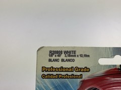 Prostripe R20808 40′ X 1/8″ White Solid Striping Pinstripe Stripe Tape