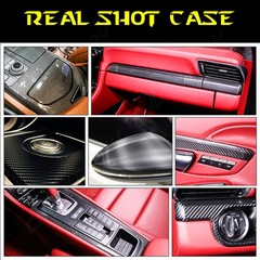 Set of 1: 5D Carbon Fiber Texture Vinyl Film for Auto Interior Trim & Parts Wrap