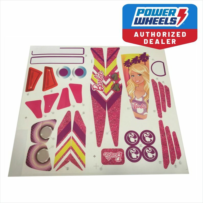 Barbie Decal Stickers Multi pack Large Small